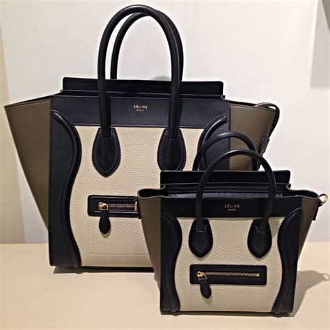 Celine nano luggage bags